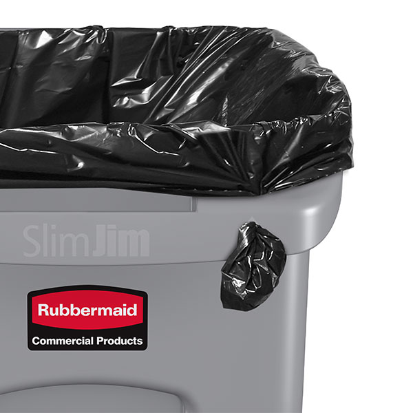Rubbermaid Commercial Vented Slim Jim Poubelle d/échets Receptacle