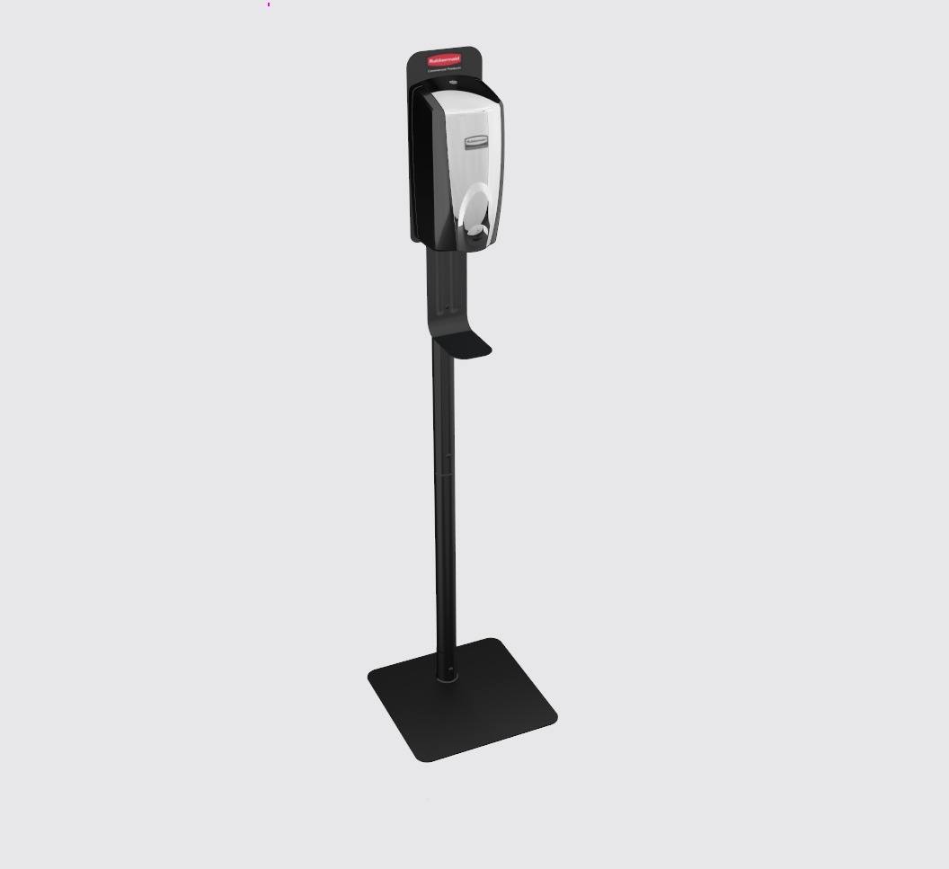 AutoFoam Standard Floor Stand with AutoFoam Dispenser