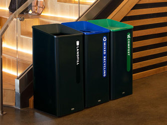Sustain Decorative Recycling Station
