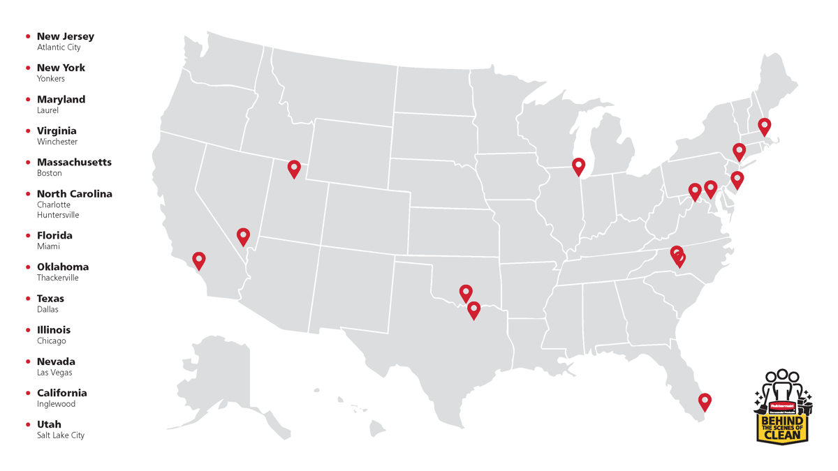 Map of RCP Visits
