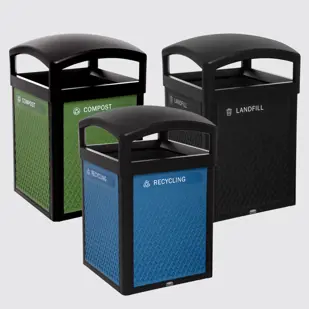 5 lb Round Plastic Container With Plastic Handle - IPL Retail Series