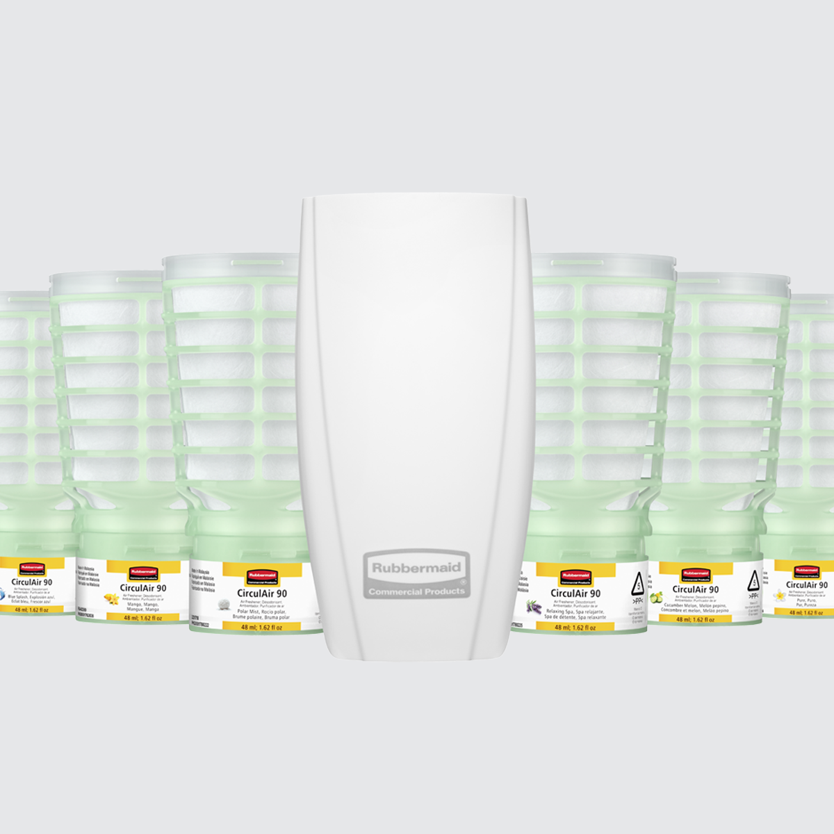 Rubbermaid Commercial Products FG261960 – Coperchio Nero Per Contenitori Professionali, Con Apertura Girevole E Misurino Integrato - 5